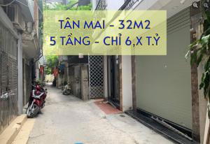 NHÀ PHỐ TRƯƠNG ĐỊNH - TÂN MAI - 5 TẦNG - FULL NỘI THẤT - NHỈNH 6 T.Ỷ